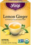 Yogi Tea Lemon Ginger Tea - 16 Tea 