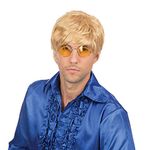 Bristol Novelty BW069 Short Blonde Male Wig, One Size