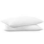 iFaon Thin Flat Soft Bed Pillows Qu