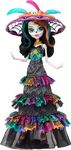 Monster High Doll, Skelita Calaveras Día De Muertos 2024 Howliday Collectible with La Catrina Hat, Papel Picado Dress, and Displayable Packaging