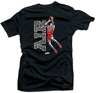 SNELOS Shirt to Match Jordan 3 Red Cement 2020 Match Sneaker Tees, ( Air ) Black, 3X-Large