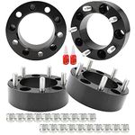 Richeer 5x5.5 Wheel Spacers for 2012-2018 Ram 1500, 4PCS 2 inch 5x139.7mm Forged Wheel Spacers, Center Bore 108mm with Studs M14X1.5 for Ram 1500