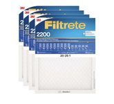 Filtrete Air Filters, MPR 2200 1" Premium Furnace Filters, 4-pack (20 x 25 x 1)