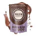 Pulsin - Complete Chocolate Hazelnut Vegan Protein Blend - 20g Plant Based Protein - Natural, Gluten Free & Plant Based Shake Powder - Faba Bean, Pea & Pumpkin Seed Blend