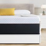 Queen Size Mattresses 12 Inch Queen Mattress with Innerspring, Spring Mattress with Hybrids Memorys Foams Mattress with Pockets Coil Comfortable Sleep in a Boxs