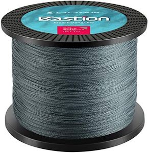 Calamus Bastion Braided Fishing Line, Gray, 150 Yds, 10 LB (4 Strands)