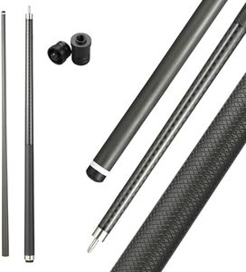 CROWN ME Carbon Fiber Pool Cue Stick 12.5mm Tip Billiard Carbon Fiber cue