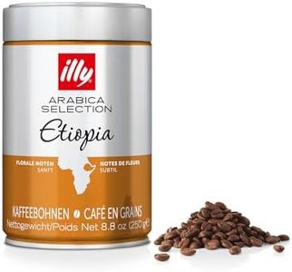 illy Chicchi di caffè per macinare Arabica Selection Etiopia, 250 g in scatola