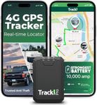 Tracki Pro GPS Tracker for Vehicles up to 12 Months Waterproof Magnetic Asset Real time Tracker 4G LTE Long Battery Life 2-12 Month, Unlimited Distance, Subscription Required, Speed Monitor, Geofence