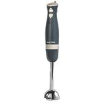 Salter EK5612BGRY Marino Immersion Hand Blender - 600 W Stick Blender, Detachable Stainless Steel Rod and Blade, 2 Speed and Turbo Setting, For Soups, Sauce, Smoothies, Baby Food, Blue Grey