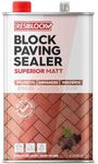 Resiblock Superior Block Paving Sealer – Easy To Apply – Resistance to De-icing Salts – Matt Finish – 5 Litre