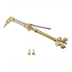 JZWELD Heavy Duty Cutting Torch, Oxygen Acetylene Welding Cutting Torch with 1-101 Cutting Nozzle, Cutting Attachment, Cutting torch Handle, Cutting and Welding Outfit, CA2460 And 315FC