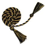 Honor Cords Graduation Cords Black and Gold Cords Grad Cords College Graduation Cords Graduation Ropes Cords Graduation Accessories 67" Long Braided Cords for 2024 Graduation Decorations Bachelor Gown