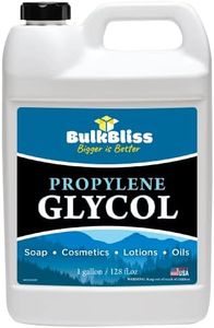 Bulk Bliss Propylene Glycol Food Grade 1 Gallon - Plant Based for Skin Care, Cosmetics, Crafts - USP Grade (128 oz)
