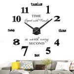 Clock For Wall Sticker