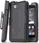 Encased DuraClip for Sonim XP8 Belt Clip Case, Hard Cover Case with Phone Holster (Black)