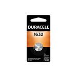 Duracell - 1632 3V Lithium Coin Battery - Long Lasting Battery - 1 Count