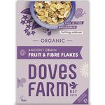 Doves Farm Gluten Free and Organic Fibre Flakes, 375 gram