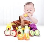 Jollybaby Plush Fruit Basket Play F