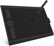 GAOMON M10K PRO 10×6.25 Inches Graphics Drawing Tablet with 8192 Levels Pressure Sensitivity Battery-Free Stylus, Support OTG Function, Windows/Mac/Android OS Compatible