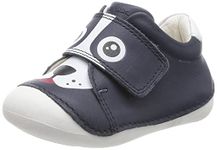 Geox Baby Boys B Tutim First Walker Shoe, Navy-White, 6 UK Child