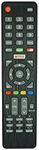 HCDZ Replacement Remote Control for Naxa NTS-2420 24" Smart LED TV LED Netflix