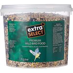 Extra Select Premium Wild Bird Food, 5 Litre