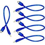 AZDelivery 5 x Mini USB cable compatible with Arduino Nano V3 including E-Book!