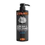 The Shave Factory After Shave Cream & Cologne 2in1 500ml 25% MORE - For Professional Barbers/Hairdressers and Traditional Shaving Enthusiasts (Sapphire)