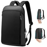 ZINZ Super Slim and Expandable 15 15.6 16 Inch Laptop Backpack Anti Theft Business Travel Notebook Bag with USB,Multipurpose Large Capacity Daypack College School Book Bag for Men&Women,DB01K02