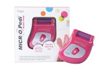 FNX Emjoi Micro Pedi Nano - Removes Dry & Dead Skin Instantly | Cracked, Hard Skin & Callus Remover for Feet & Heels | Includes Super Coarse Flex+ Micro-Mineral Roller for a Professional Pedicure Feel