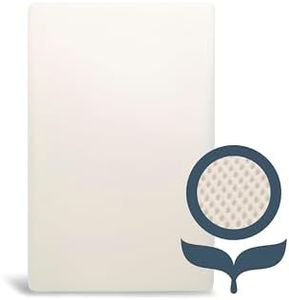 Naturepedic Organic Mini Crib Mattress - Breathable & Lightweight Infant & Toddler Mattress - Waterproof Baby Bed Mattress for Crib - Non-Toxic Mattress for Baby and Toddler Bed - 23.5" x 37.5" x 3"