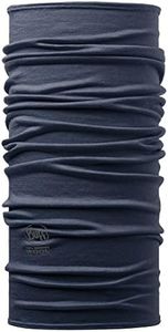 BUFF Lightweight Merino Wool Neck Gaiter 100% Ethically Sourced Wool, Versatile, Temperature Regulating Face Mask, Adult Size, Denim, One Size