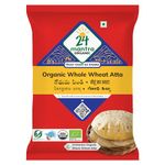 24 Mantra Organic – Whole Wheat Atta Premium, 1Kg