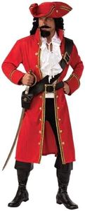 Rubie's Men's Pirate Captain, Multicoloured, Standard