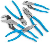 CHANNELLOCK GS-50 5pc Pliers Set | Made in USA | Forged High Carbon Steel | Includes Tongue & Groove, Linemen's, Long Nose and Cutting Pliers