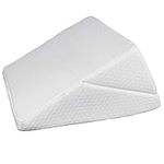 Livhome 4 in 1 Comfort Memory Foam Therapy Bed Wedge Pillow - Designed for Back Neck Pain - Better Breathing Circulation Acid Reflux - Washable Cover Included