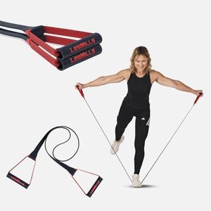 Les Mills™ SMARTBAND™ Workout Resistance Bands, Stretch Bands for Exercise at Home Workout Equipment with Pull Up and Pilates Elastic Band