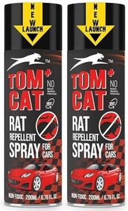 Shadow Securitronics Tom Cat Rat Repellent |Highly Effective | Leak Free | Mouse Repellent for Car Engine| Car Rat Repellent |Pack of 2 (100 ML + 20 Ml Extra), Spray