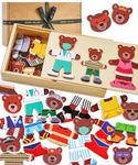 Jaques of London Wooden Toys | Jigsaw Puzzles for Kids | Ideal Puzzles for 2 Year Olds and Puzzles for 3 Year Olds | Fun and Educational Toddler Wooden Puzzles