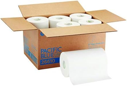 Pacific Blue Ultra 9" Paper Towel Roll (Previously Branded SofPull) by GP PRO (Georgia-Pacific), White, 26610, 400 Feet Per Roll, 6 Rolls Per Case