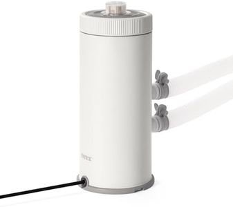 INTEX C1000 Cartridge Filter Pump for AGP: 1000 GPH Pump Flow Rate - Cartridge Gauge Indicator - HydroAeration Technology - Includes Type A Filter Cartridge - Turnover Rate/System Flow 750 GPH