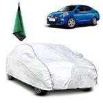 FAVY Fully Waterproof Car Body Cover Compatible with Renault Scala | All Weather Proof, UV, Scratch & Dust Protection | Mirror Pockets Triple Stitched Bottom Elastic with 1 Free Microfiber Cloth