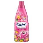 Comfort Lily Fresh Fabric Conditioner 860 ml Bottle|| After Wash Liquid Fabric Softener - For Softness|| Shine & Long Lasting Freshness