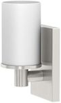 Gatco 1701 Modern Farmhouse Single Sconce, Satin Nickel