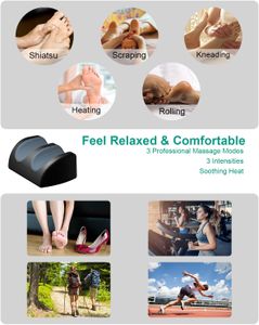 LAOBEN Shiatsu Foot Massager – Deep Kneading Massage for Feet