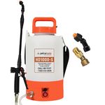 PetraTools 1 Gallon Battery Powered Sprayer - HD1000-S Electric Sprayers in Lawn and Garden with Easy-to-Carry Strap, Weed Sprayer, Electric Sprayer 1 Gallon with Long Battery Life - 1 Gallon