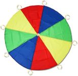 Parachute Toy, 6.1ft Diameter Rainb