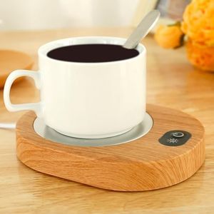 Electric Coffee Cup Warmer USB Mug Warmer 55-65℃ Constant Temperature Coffee Cup Heater Easy to Use Coffee Warmer Plate Candle Warmer Sense Switch for Coffee Milk Tea Home Office