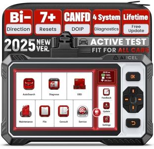 ANCEL FX6000 Bidirectional OBD2 Scanner, Car Diagnostic Tool for ABS/SRS/Transmission/Enigne,Diagnostic Machine for All Cars,Car Diagnostic Scanner with 10+ Active Test & 7 Reset Services,CANFD&DOIP